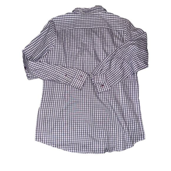 antigua women large lsu tigers lousiana structure button up shirt size large X16 - Picture 3 of 3